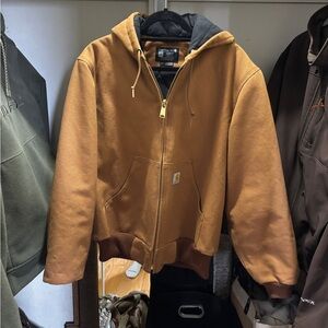 Carhartt Loose Fit Firm Men's Duck-Lined Jacket